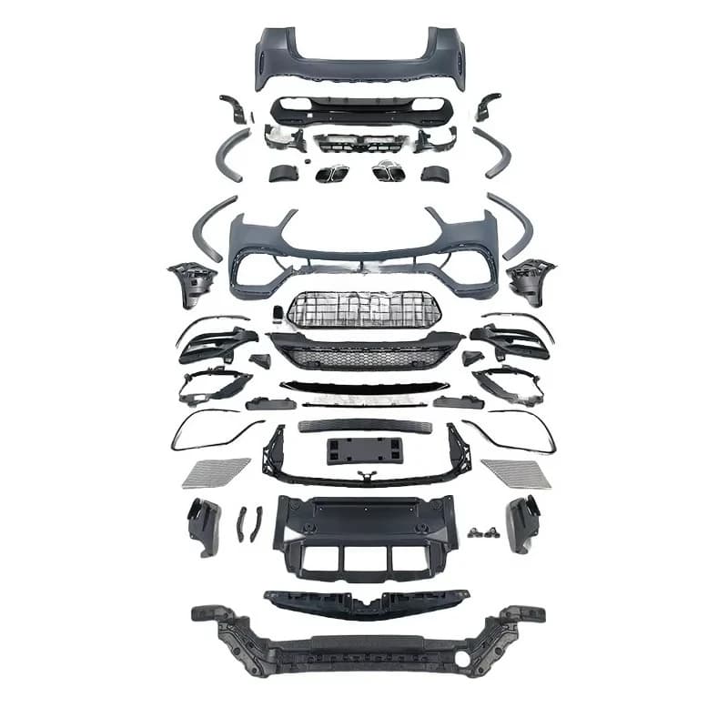 S-Class AMG53 W167 upgraded bumper Hot-selling body kit including