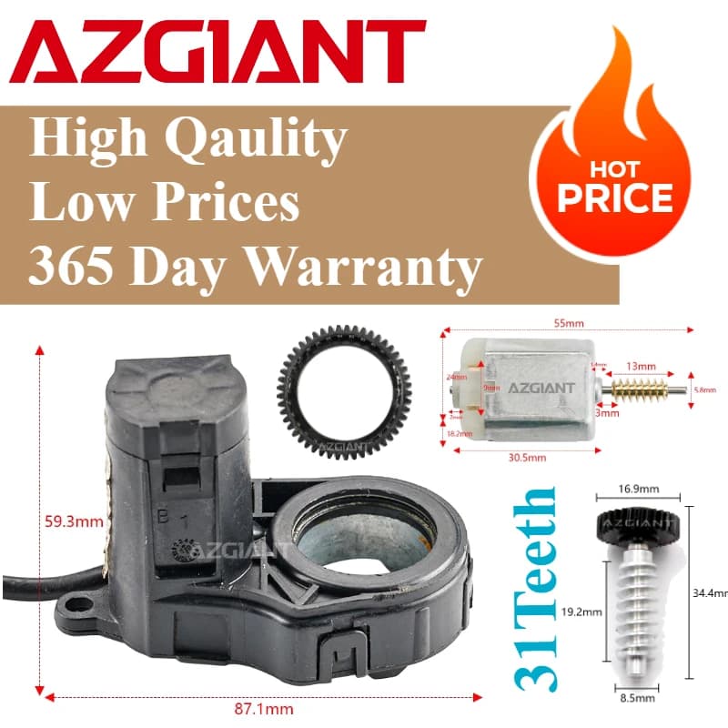 Power For Seat Alhambra/Ford C-Max//Mondeo/Ranger/S-Max Car Side Exterior Raerview Mirror Fold Actuator Motor Gear Loop Repair