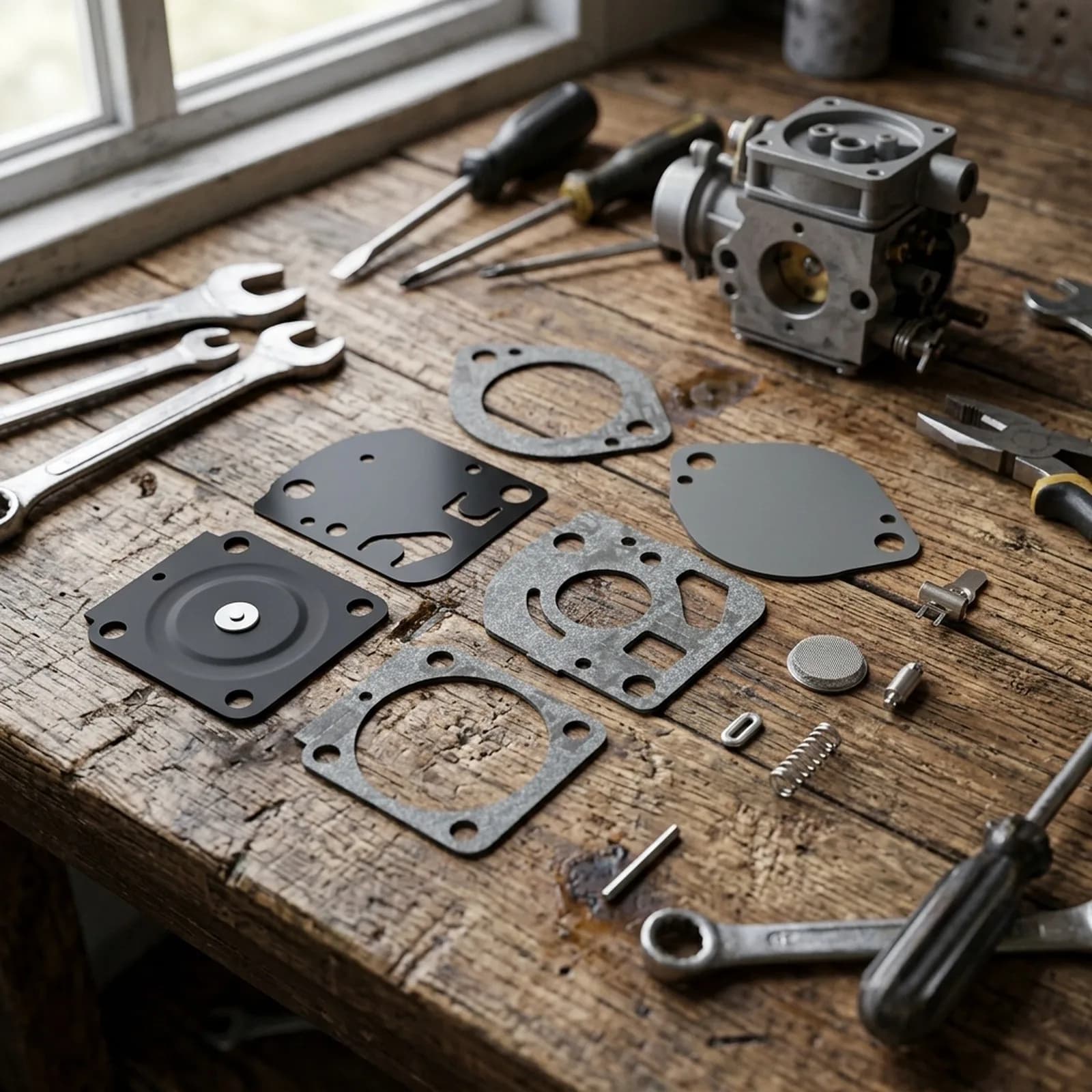 Repair Kit Carburetor Gaskets For HL90 HL95 For RB-97 For Gardening Tools Home And Garden Products  Repair Kit