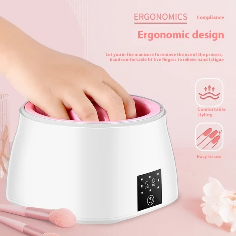 New Durable Eco-Friendly PP Electric Nail Remover Bowl For Manicure Polish Removal