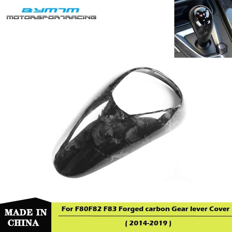 Forged dry carbon fiber Car interior Gear head Auto parts For BMW M2 M3 M4 M5 M6 F87 F80 F82 F83 F10 F12 F13 F06