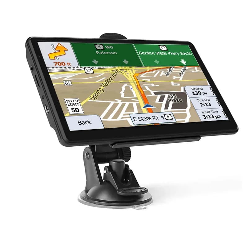 YOSOVLAMP Portable 7-inch Car GPS Navigation Device with High-definition 8GB Suitable for Both Cars and Trucks