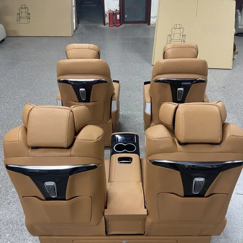 Car Accessories Premium Electric VIP Captain Seats Tuned Interior for Vito/V-Class/W447/Metris/Sprinter/260