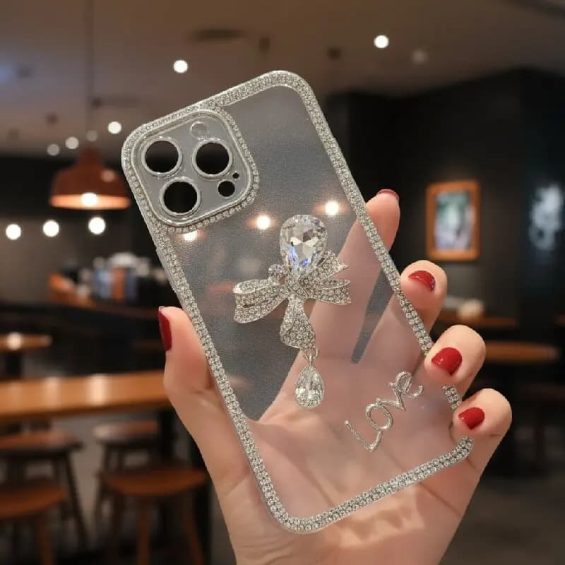 For xiaomi  Mi 12 Lite NE 11T pro 13ultra  11lite 5G NE 14T Pro 3D Luxurious Glitter jewelled  butterfly phone case