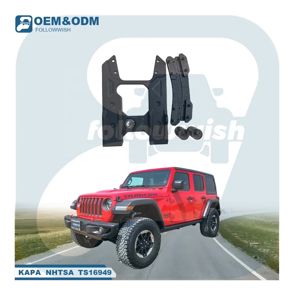 FOLLOWWISH Hot Sale Off Road JL Auto Spare Accessories Strengthen Hinge for Je Wrangler JL