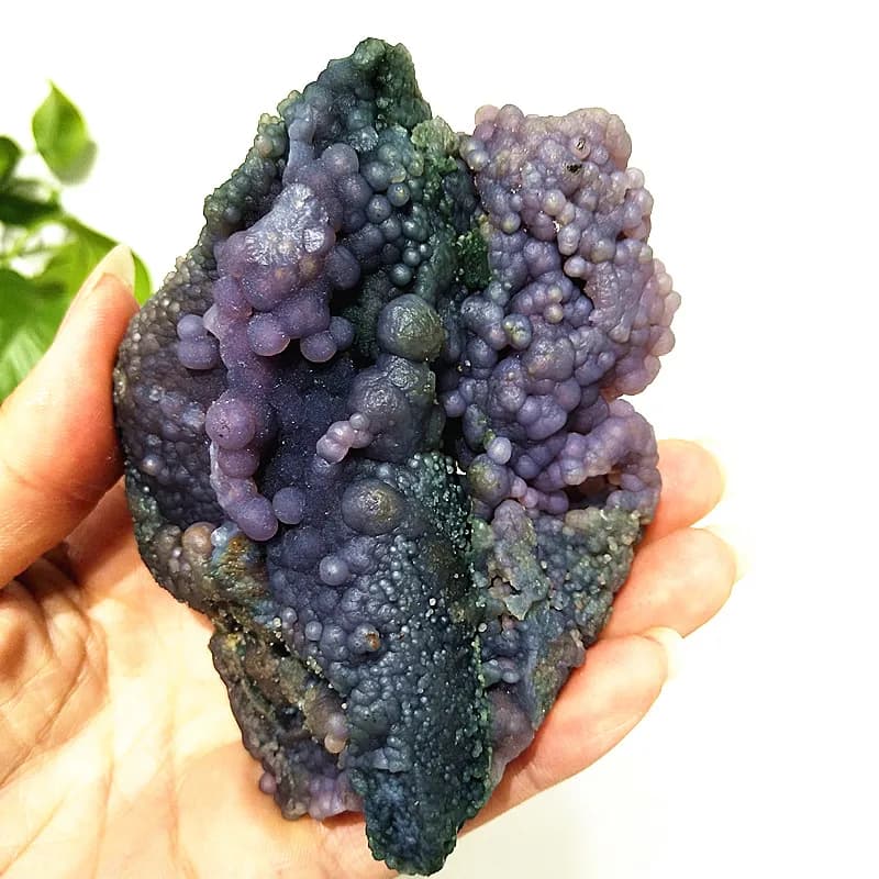 Natural Stone Grape Agate Crystals Raw Mineral Specimen Home Room Decor Feng Shui Ornaments Spiritual Meditation Reiki Healing