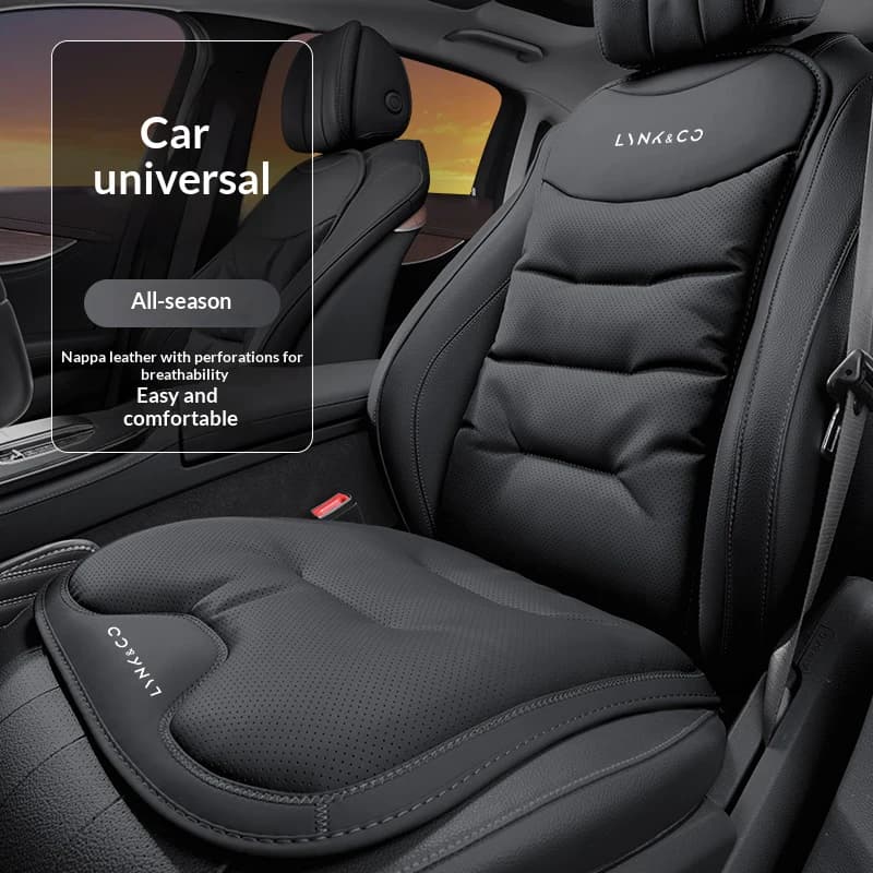 Car Seat Cushion Cover For LYNK&CO 10 01 03 05 06 07 08 09 EM-P 07GT 02 03+ Z10 Z20 900 Breathable Leather Seat Protection Pad