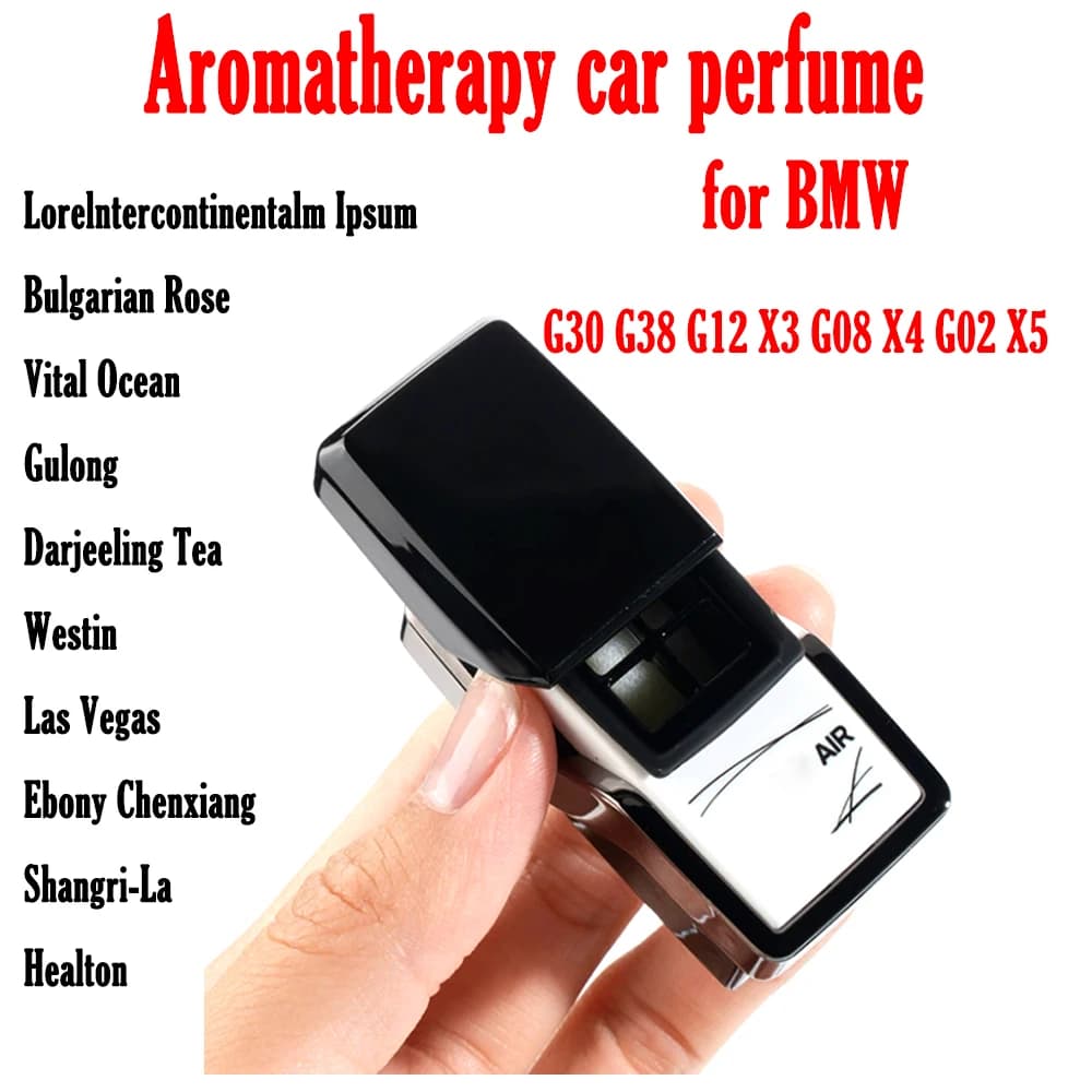 Car Air Freshener Refill Perfume Diffus Fragrance Long Lasting for BMW G30 G38 G12 X3 G08 X4 G02 X5 G05 X6 G06 G07 G32 SA 4NM