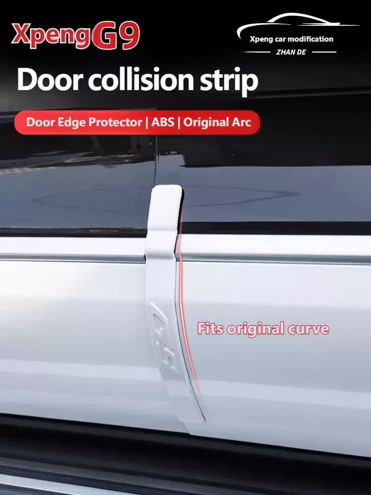 Car Exterior Accessories For Xpeng G9 2022-2025 Door Anti-collision Strip Original Car Color Baked Paint Scratch Resistant Strip