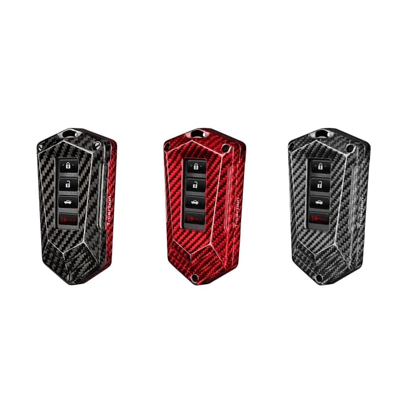 Car key Case bag Carbon fiber remote control housing cover For LEXUS 2 3 4 button