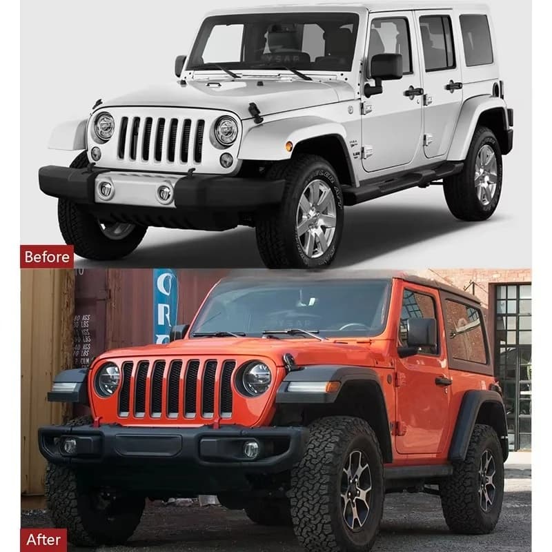 New Car Accessories JK Upgrade to JL Body Kit