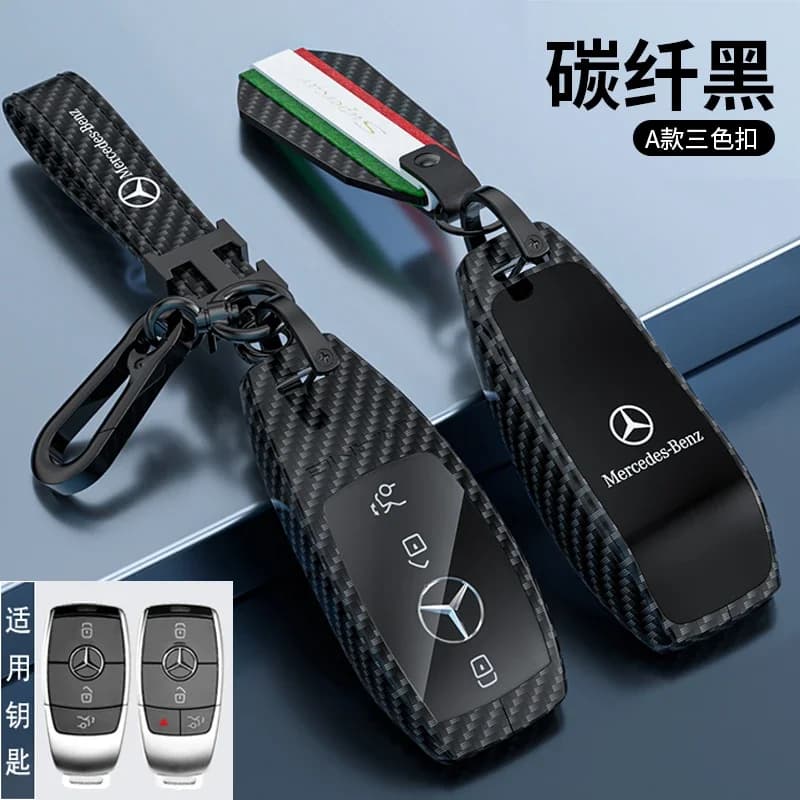 Fashion Car Remote Key Case Cover Shell For Mercedes Benz A C E S G Class GLC CLE CLA GLB GLS W177 W205 W213 W222 X167 AMG