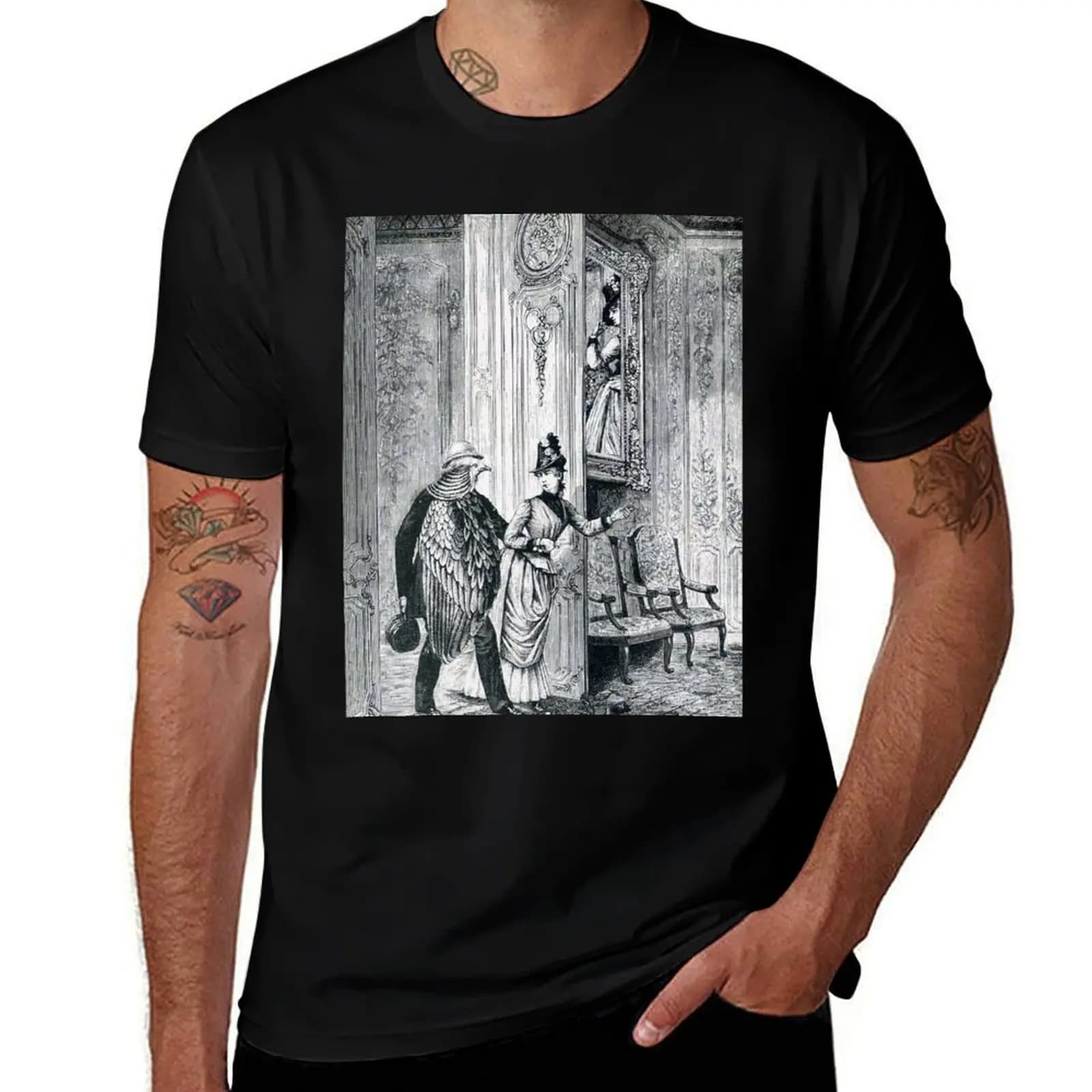 Week of Kindness - Bird Man and Woman, Max Ernst T-Shirt Graphic Print Short Sleeve T-Shirt