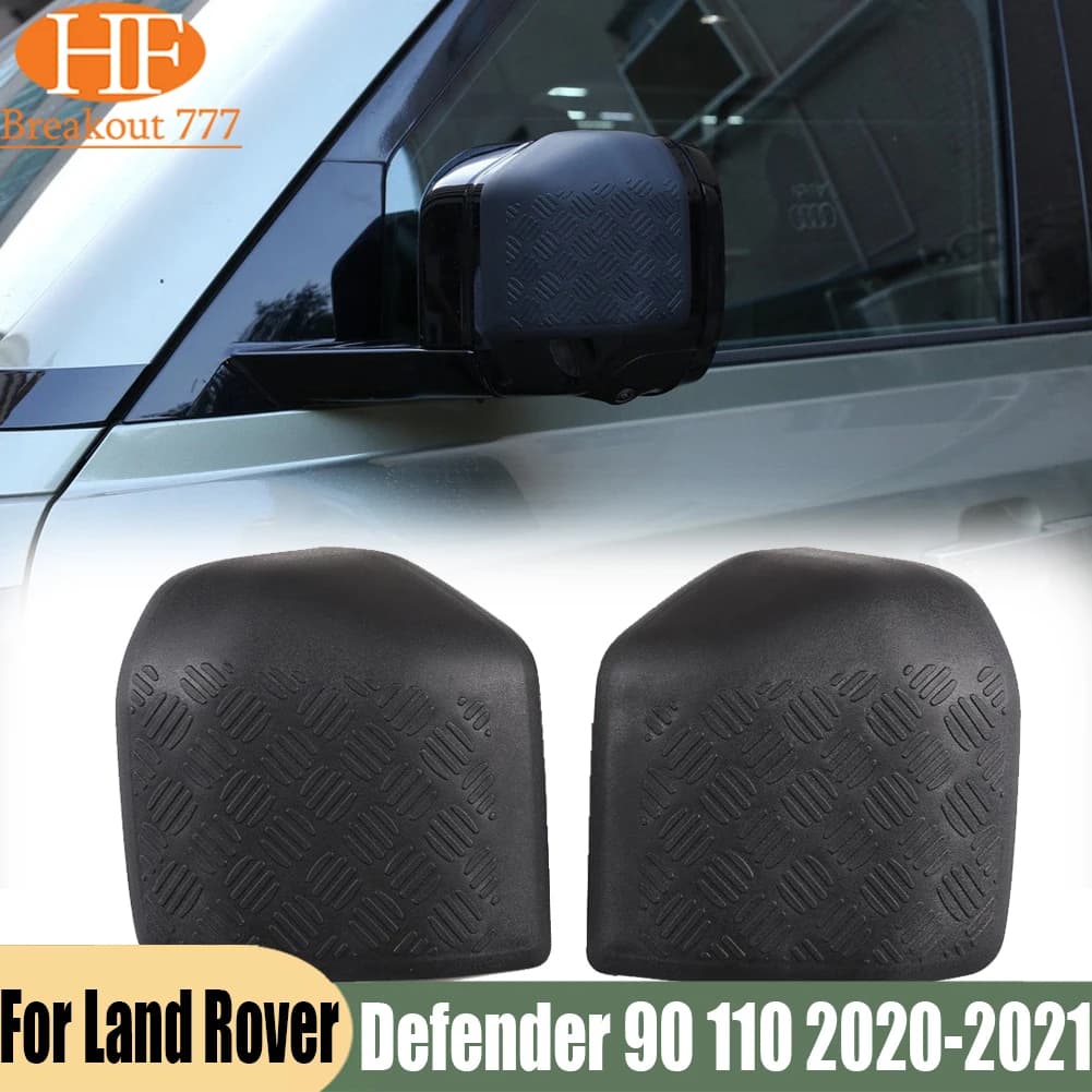 Car Exterior Rear View Mirror Cover Trim Accessories For Land Rover Defender 110 90 2020-2021