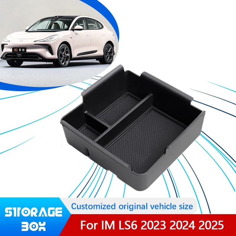 For IM LS6 2023 2024 Accessories 2025 Auto Central Upper Layer Console Car Armrest Storage Box Holder Interior Tools Accessories