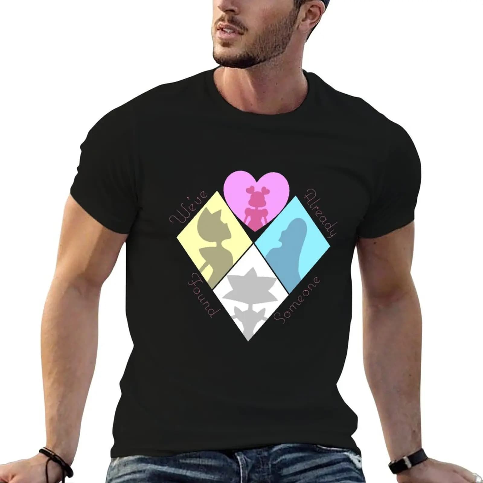 Steven Universe the movie diamonds spinel T-Shirt High Elasticity Sports Tee Shirt