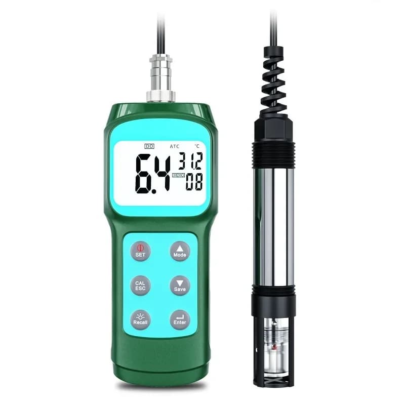 Dissolved oxygen meter Portable aquatic fish pond seawater oxygen content detection Dissolved oxygen meter