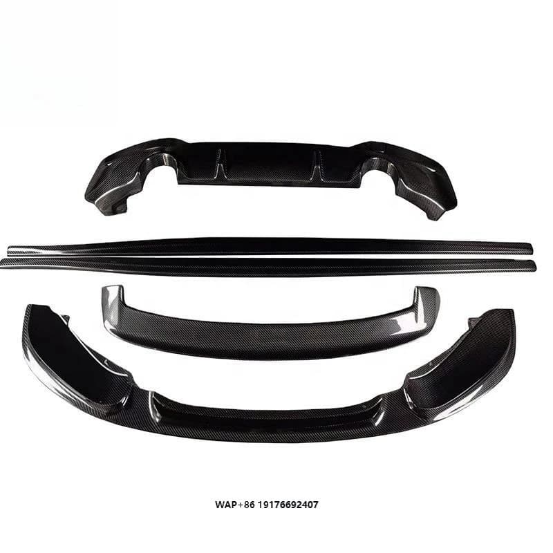 Carbon Fiber Body Kit for 1 Series F20 Front Lip Splitter Side Skirts Rear Diffuser Conversion Kit
