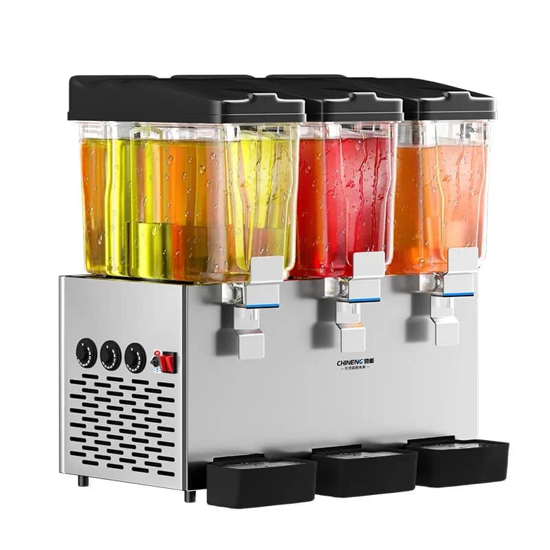 Beverage machine Commercial multi-functional juicer Hot and cold large capacity single cylinder double cylinder three cylinder