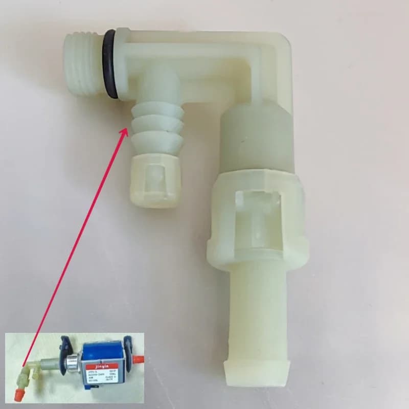 1PC for Jiayins JYPC-5 solenoid pumps 3-way connector fittings