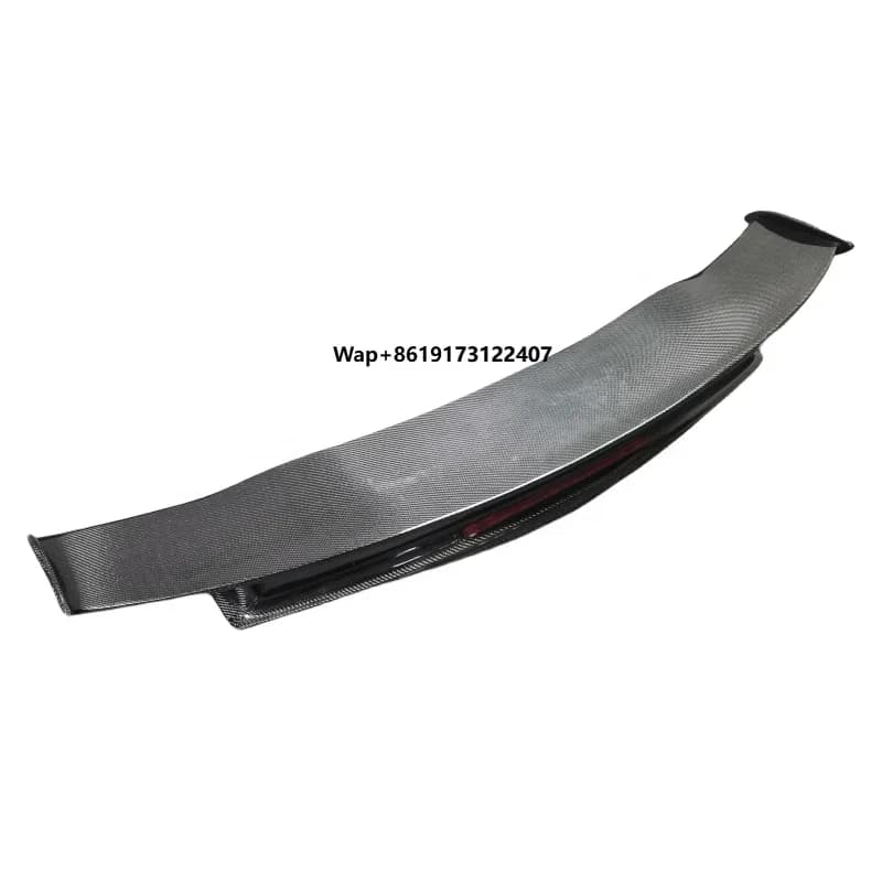 High quality GTR Style Carbon Fiber Spoiler With Light For GT GTS