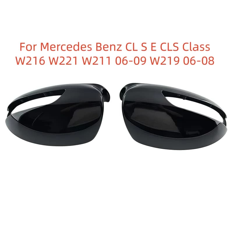 Mirror Shell Case Shell Housing For Mercedes Benz CL S E CLS Class W216 W221 W211 06-09 W219 06-08 Rearview Mirror Cover Reverse