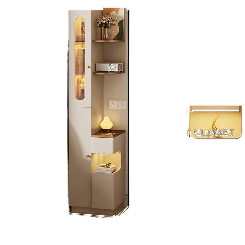 CX bedside, corner cabinet integrated household bedroom simple, wall side cabinet