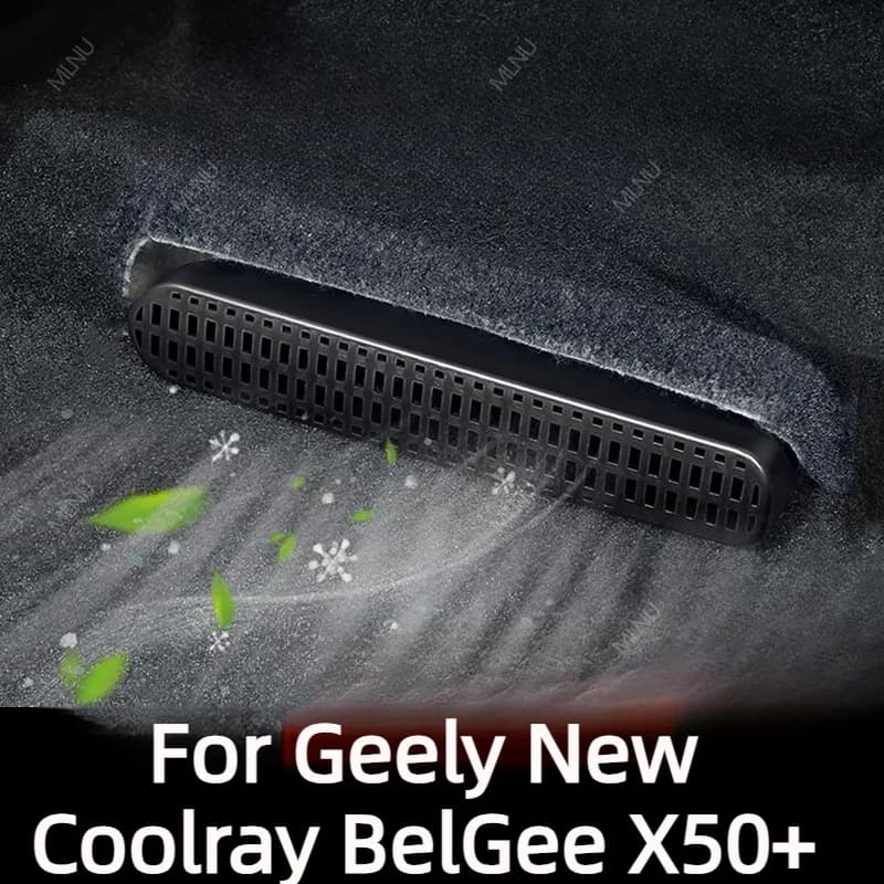 Under Seat Vent Cover For Geely New Coolray BelGee X50+ 2026 2025 Accessories ABS Dust-Proof Anti-Clog Impact-Resistant