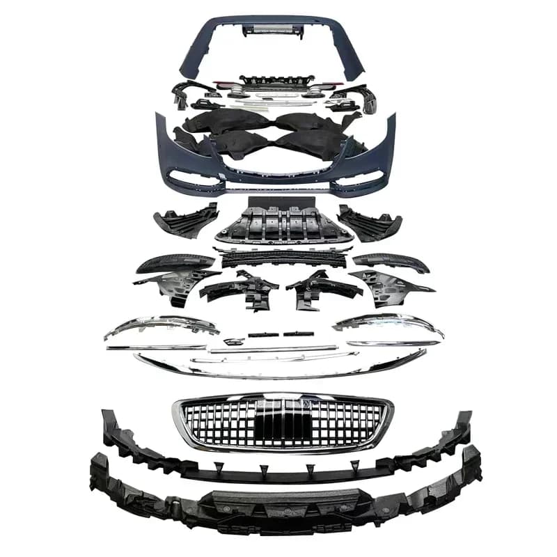 Suitable for S-class W222 Upgrade Maybach Body Kit W222 Modification for Maybach Body Decoration Bumper Surround