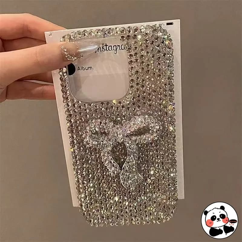 Luxury Bling Bow Diamond Phone Case For Honor Magic 8 7 6 Pro Lite Ultimate 5 4 Pro Lite 3 GT Pro Power View 10 Lite Cover