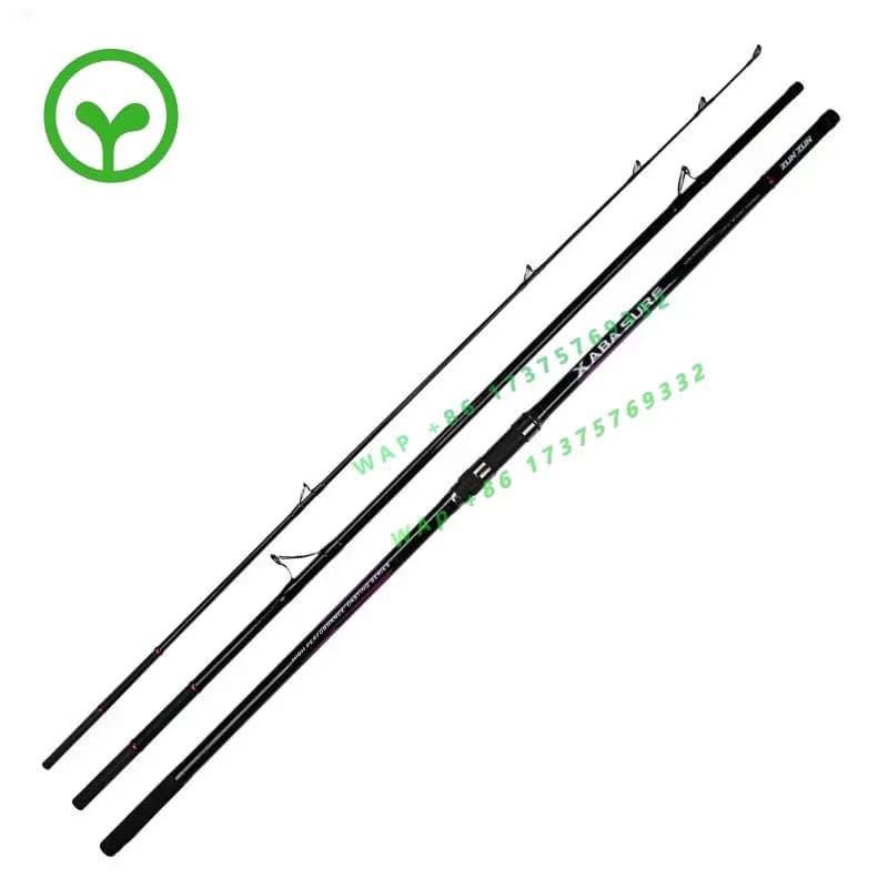 【Popular】High Quality 3 Section Surf Fishing Rod Casting 4.2m For Fishing