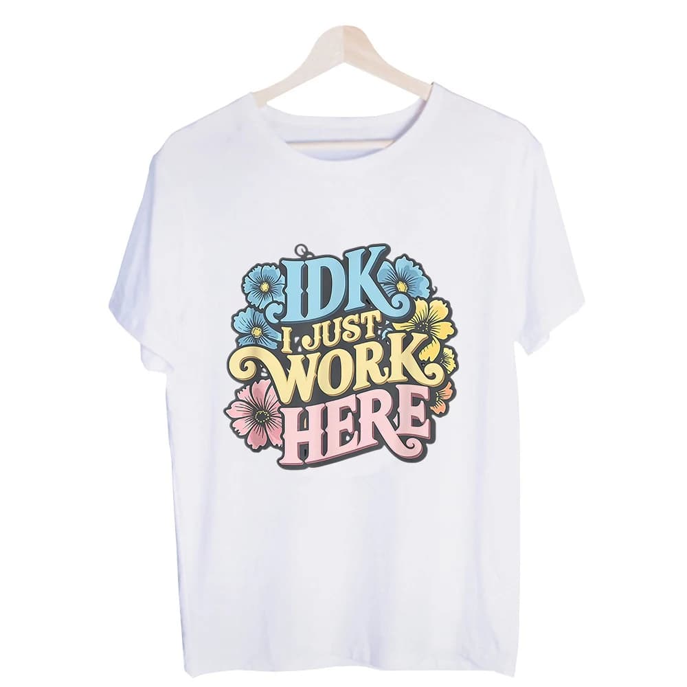 Men's Slogan Style Flower Graphic Tee, Short Sleeve Crew Neck T-Shirt for Casual Daily Wear and Summer Outfits