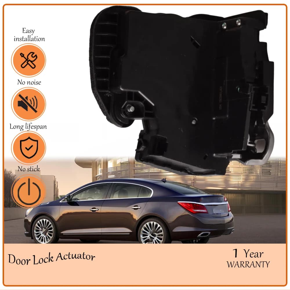 Manual Child Safety Rear Left Lock Actuator 4 Pin, applies Buick Chevrolet 2014 oe 13507143,13533664,13533625,13533609,13528282