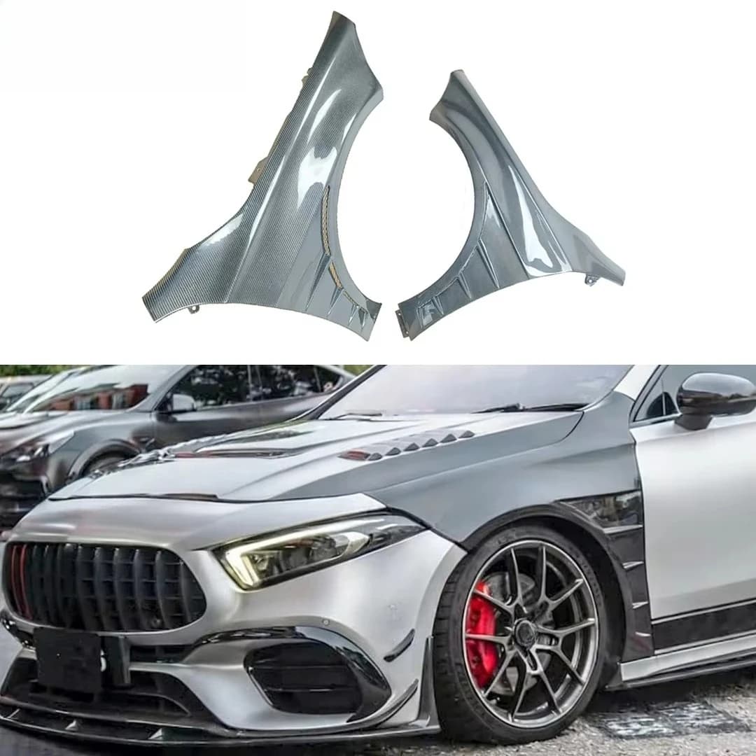 W177 A45 A35 with Vent Carbon Fiber Fender for A-CLASS W177