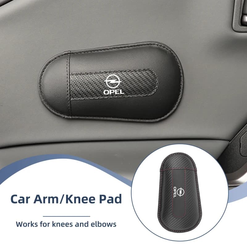 1Pc Car Car Knee Cushion Door Soft Armrest Elbow Pads Accessories For Opel Corsa Astra Insignia Vectra Zafira Meriva Mokka