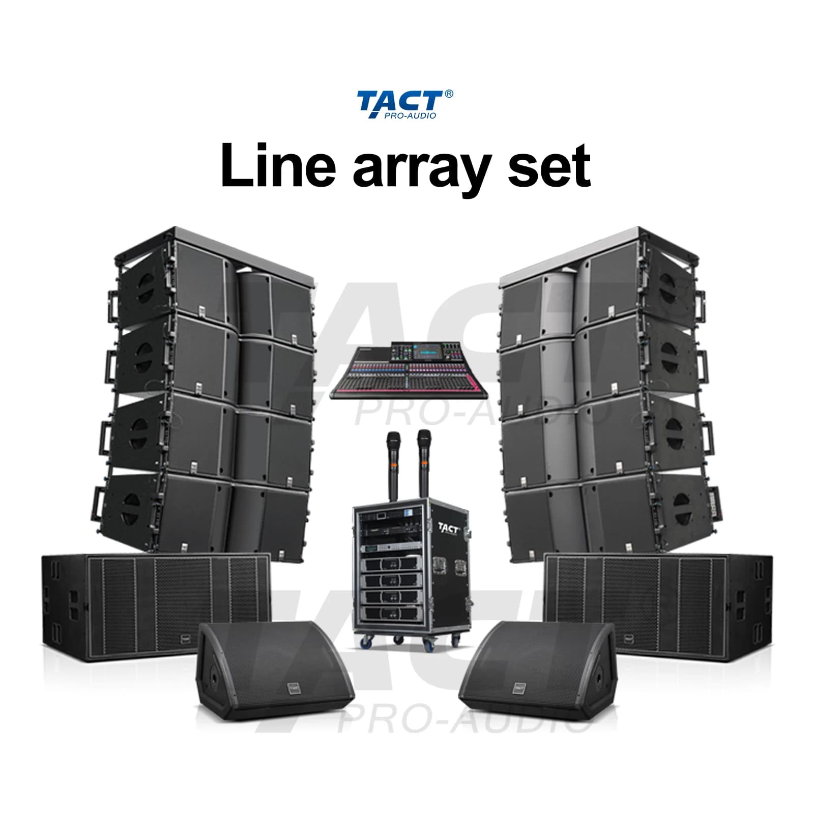 Passive Double 12  Inch Professional Line Array Speaker for Outdoor Concert Performance Stage Sound System