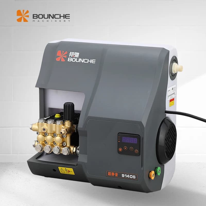 220V Electric Water Jet Cleaner Machine High Power Wall Mounted Pressure Washer Equipment for Car Wash