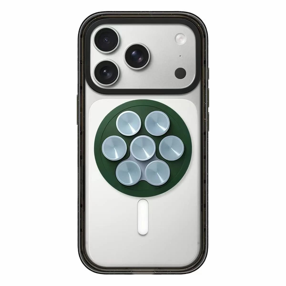 Creative Color Blocking Sucker Phone Holder Magnetic Folding Phone Stand for IPhone Holder Mount Support for Samsung Galaxy