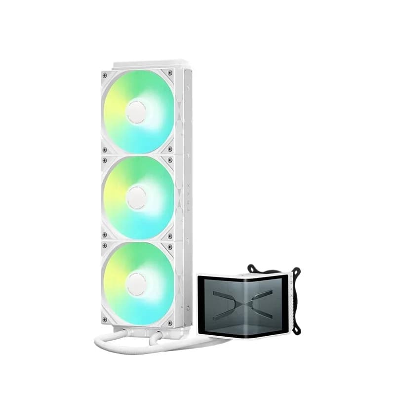 360 water-cooled 6.5-inch curved screen CPU radiator