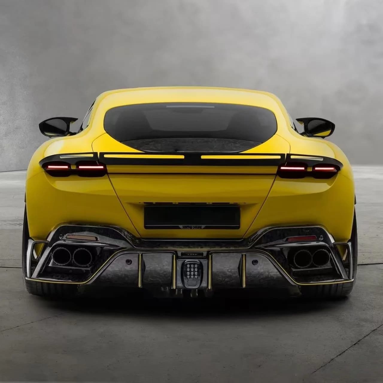 For   Msy Style Body Kit for Roma Exterior Aerodynamic Surround Upgrade Parts