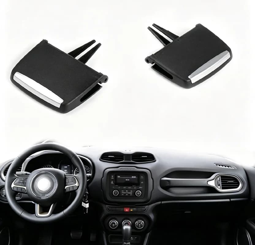 Air Vent Adjust Slider Tab Clip For Jeep Renegade Air Conditioner Outlet Wind Direction Control Paddle Replacement Parts