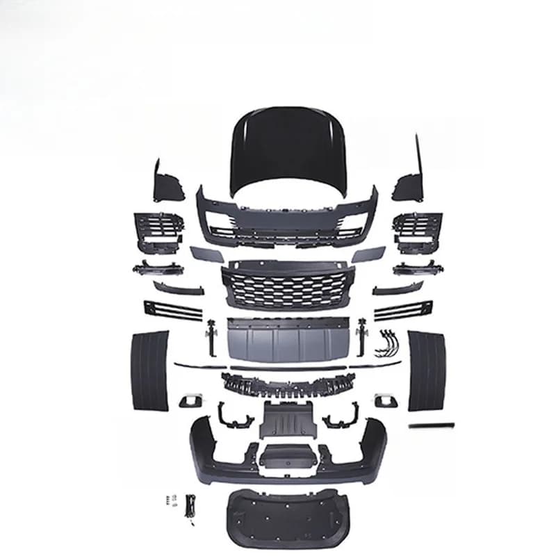 High Quality Custom Black Body Kit For Range Rover Mod Parts