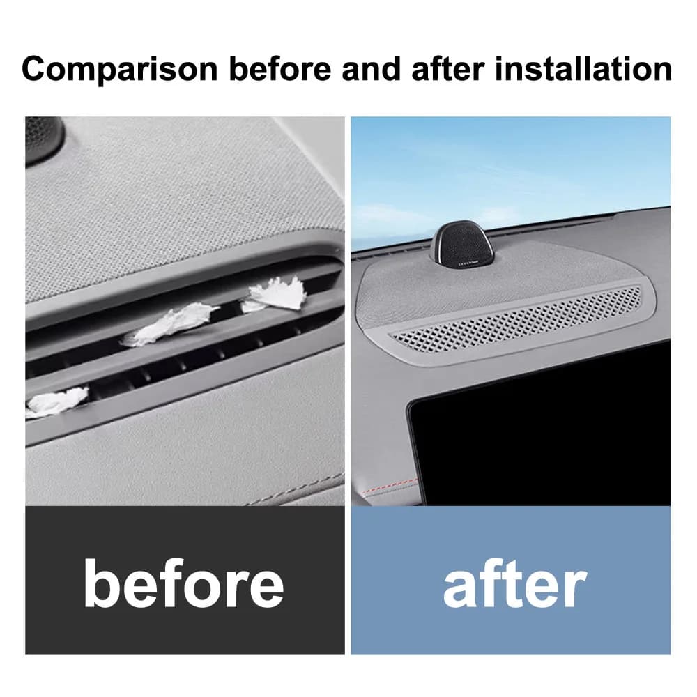 Decorative Cover For Dashboard Air Outlet Fit For ZEEKR 7GT 2026 2027 ABS Material Protective Cover Car Modification Supplies