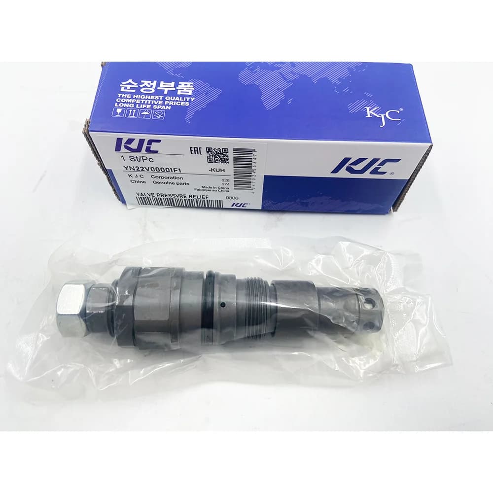 YN22V00001F1 YN22V00001F8 Main Relief Valve for Kobelco SK200-5 SK200-6 SK200-6E SK200-8 Excavator