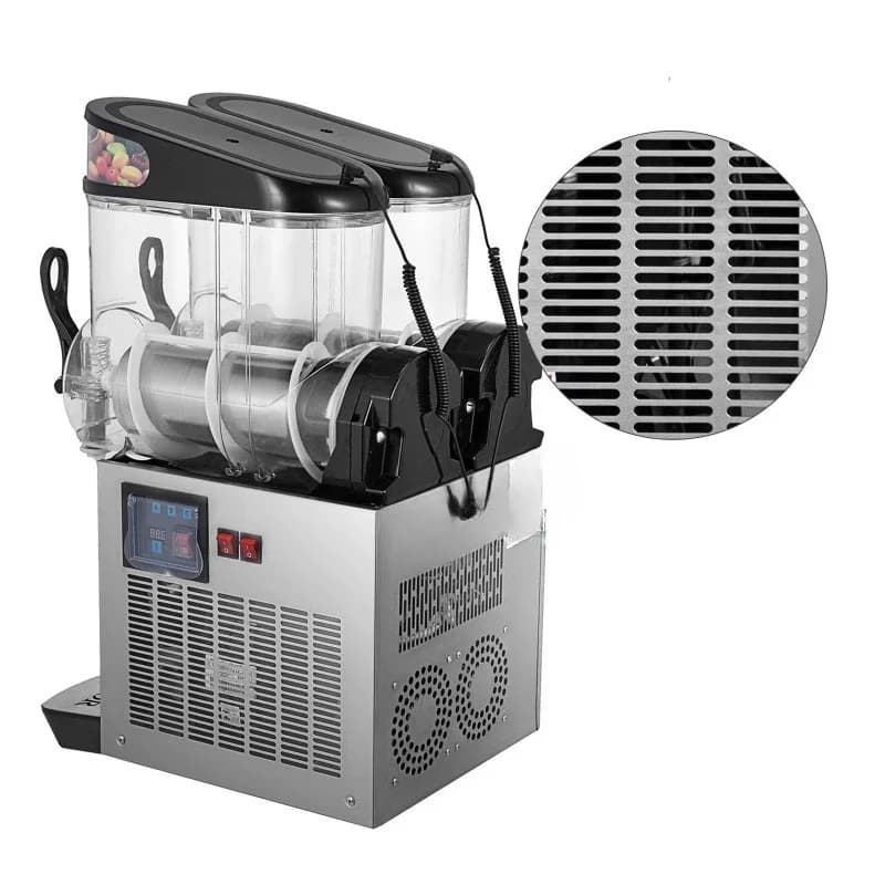 Commercial kitchen refrigeration equipment, frozen beverage machine smoothies