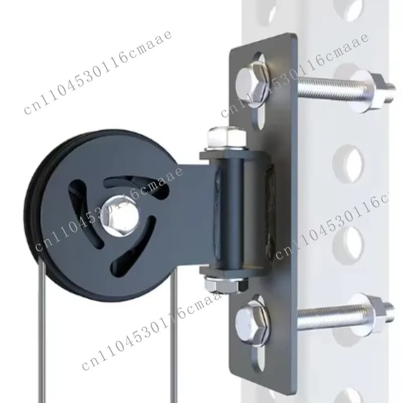 Frame type fixed bearing pulley Self-made high pull-down seat rowing fitness equipment accessories