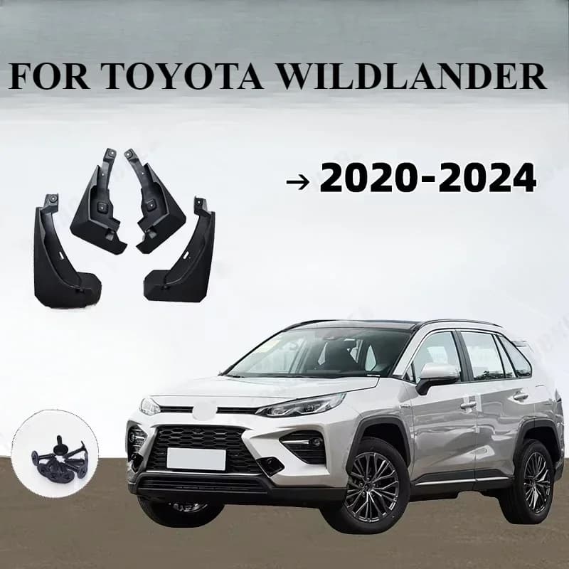 For Toyota Wildlander 2020-2024  2021 2022 2023 Fender Mudflaps Splash Guards  Mudguards Mud Flaps car Access
