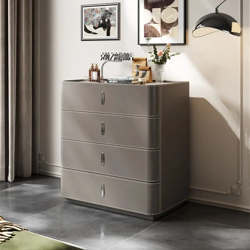 Elegant Luxury Living Room Cabinets Space Saving Vintage Premium Aesthetic Display Cabinet Round Quality Holz Home Furniture