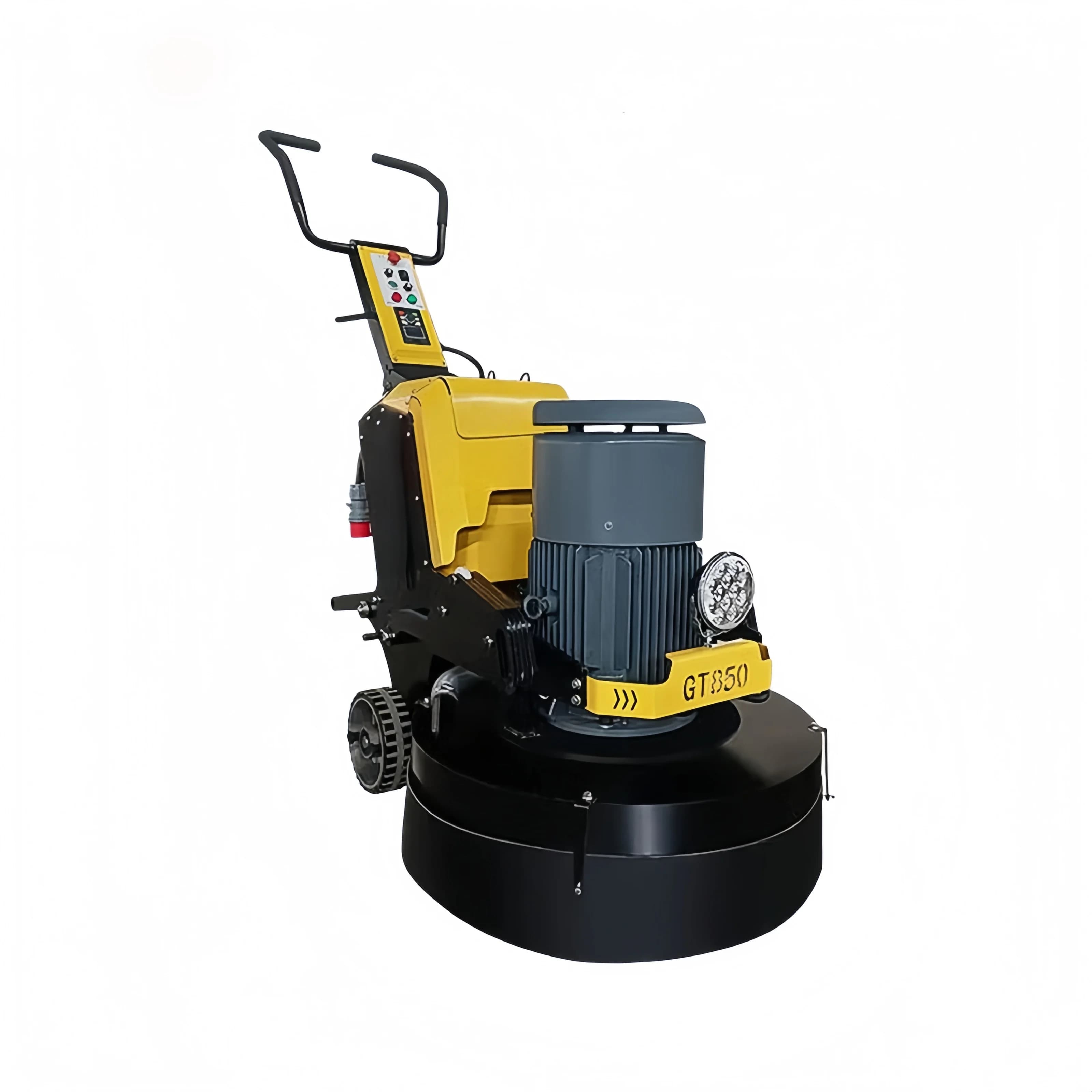 Welcome To Purchase New Electric Concrete Grinder Floor Grinder Durable Wet/dry Wet Belt Engine Core Low Price Dust-free