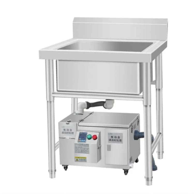 Restaurant or Home Kitchen Under Sink Design Oil//Grease Trap for Waste Water Separation